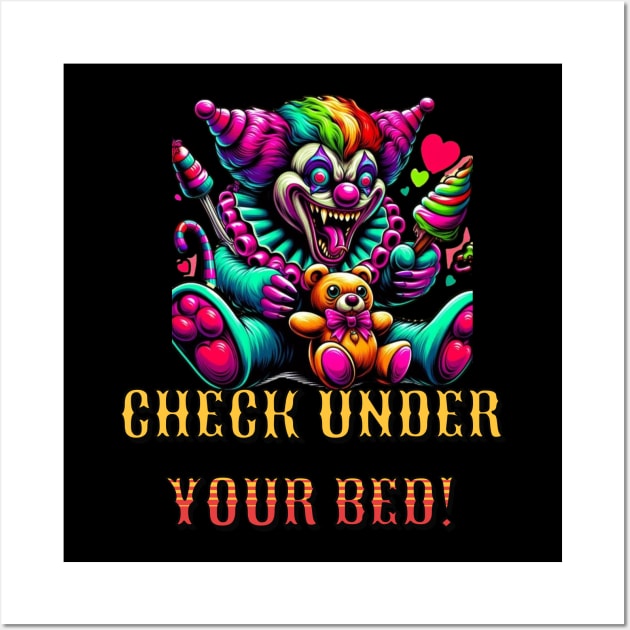 Check under your bed! Wall Art by Out of the world